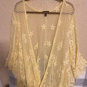 Torrid Boho Lace Kimono - Sz. 3/4